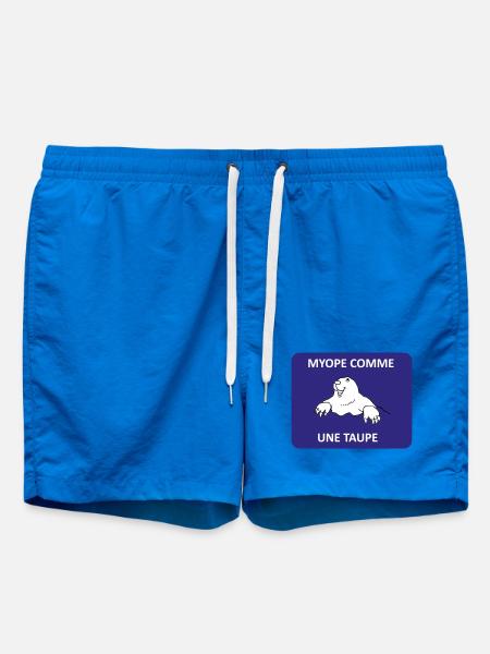 Short-sighted as a mole - Swim Trunks - cobalt blue