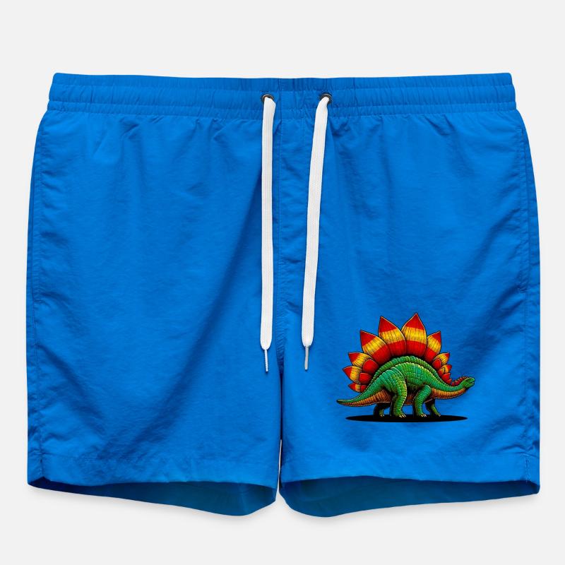 Dinosaur - Swim Trunks - cobalt blue
