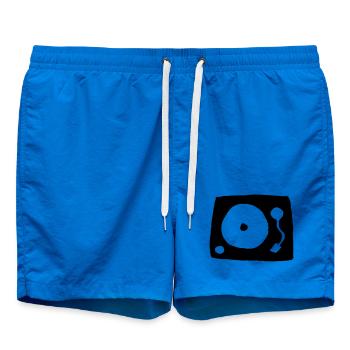 Plattenspieler - Badeshorts - Cobalt blue - Vorne