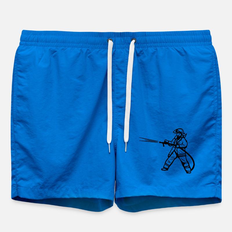 Fireman - Swim Trunks - cobalt blue