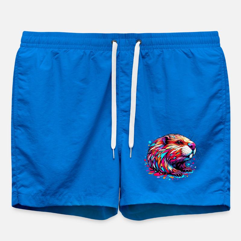 Beaver - Swim Trunks - cobalt blue