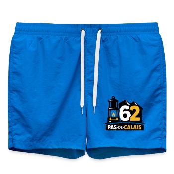 62 Pas de Calais Emblem - Badeshorts - Cobalt blue - Vorne
