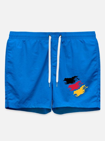 Conception Allemagne - Short de bain - cobalt blue