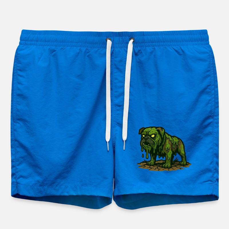 Sludge Mutant Mutt - Swim Trunks - cobalt blue