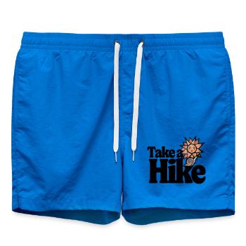 Sunny Snail Celestial Art - Swim Trunks - cobalt blue - Front