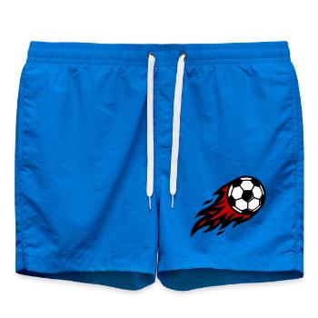 Soccer Fire Ball - Swim Trunks - cobalt blue - Front