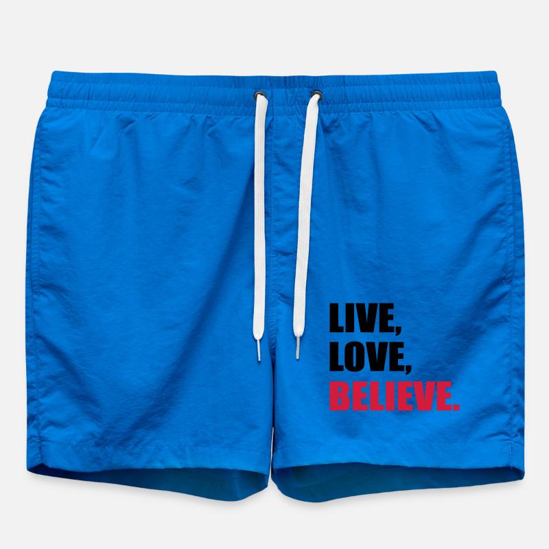 Glaube - Badeshorts - Cobalt blue