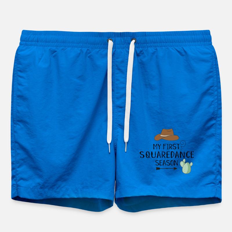 square Dance - Short de bain - cobalt blue