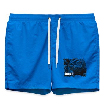 Dartscheibe - Darts - Dartpfeile - Darten - Badeshorts - Cobalt blue - Vorne