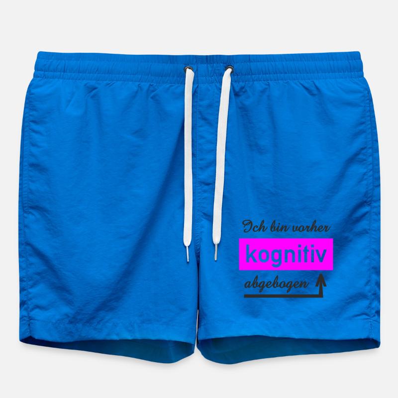 Cognitive Thinker Personalized Design - Swim Trunks - cobalt blue