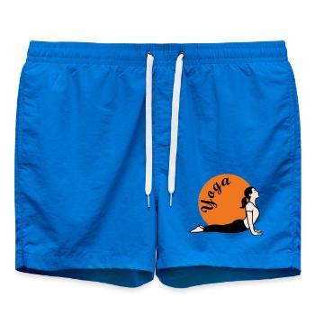 Yoga Amour - Short de bain - cobalt blue - Devant