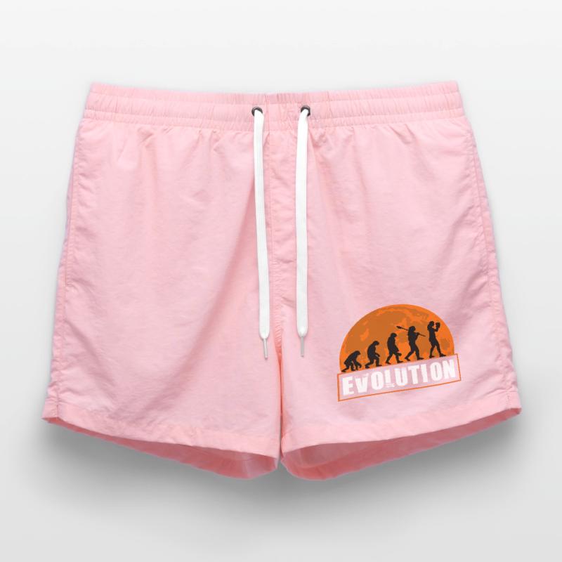 Boxe Evolution Boxeuse Fille Combat Boxe Boxe Short de bain