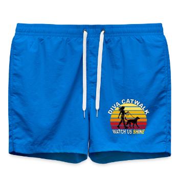 Diva Catwalk - Watch Us Shine Retro - Badeshorts - Cobalt blue - Vorne