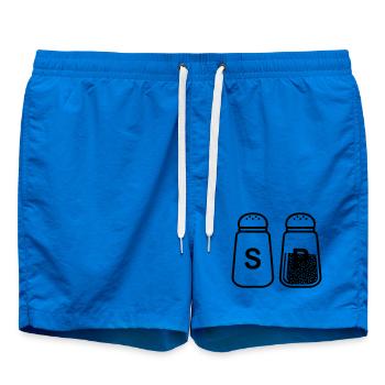Salz und Pfeffer Streuer Set - Badeshorts - Cobalt blue - Vorne