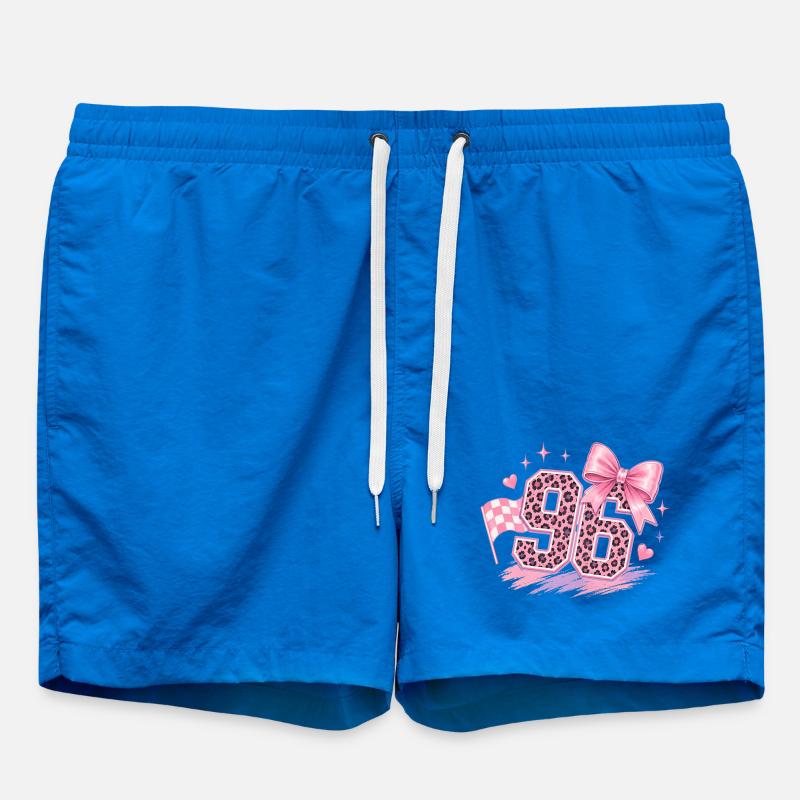 Paillettes Léopard Rose 96 - Short de bain - cobalt blue