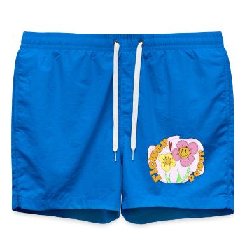 Flower Power  - Badeshorts - Cobalt blue - Vorne - AI Model Male 185 light (185cm)