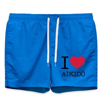 J’ADORE L’AÏKIDO - Short de bain - cobalt blue - Devant