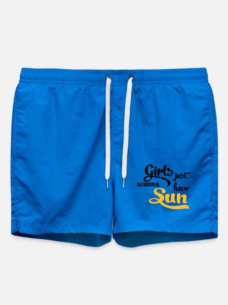 sun - Swim Trunks - cobalt blue