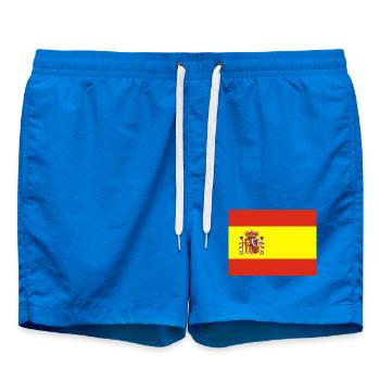 Spanische Flagge - Badeshorts - Cobalt blue - Vorne