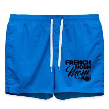French Horn Mom - Swim Trunks - cobalt blue - Front