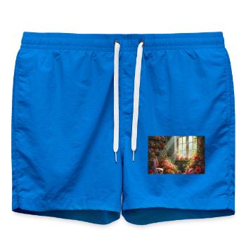 Fleur3 - Short de bain - cobalt blue - Devant