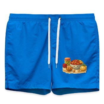 Vinaigrette Salad - Swim Trunks - cobalt blue - Front