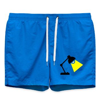 Desk Lamp Light Idea - Swim Trunks - cobalt blue - Front