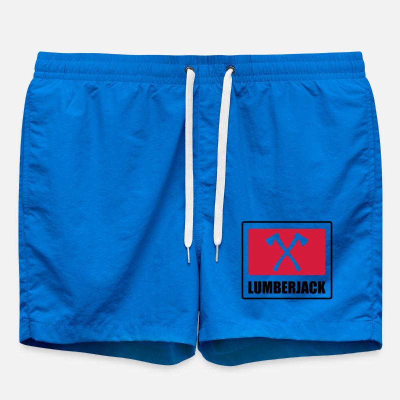 Lumberjack - Swim Trunks - cobalt blue