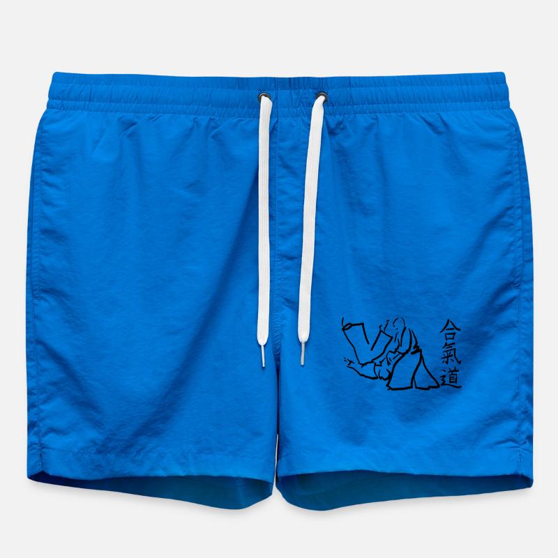 aikido - Swim Trunks - cobalt blue