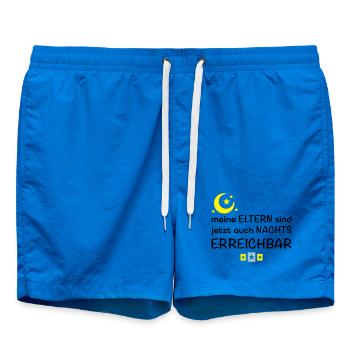 lustige Babysprüche - Badeshorts - Cobalt blue - Vorne