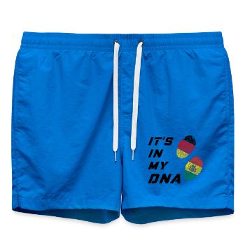 In my DNA Germany and Bolivia - Swim Trunks - cobalt blue - Front