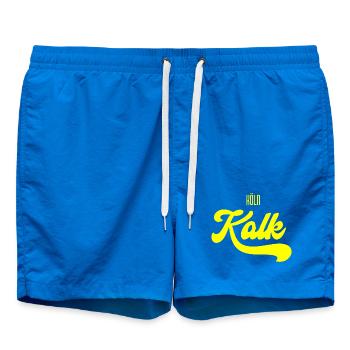retro Köln Kalk Shirt - Badeshorts - Cobalt blue - Vorne - AI Model Male 185 light (185cm)