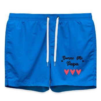 BONNE FÊTE PAPA. PAPA - Short de bain - cobalt blue - Devant