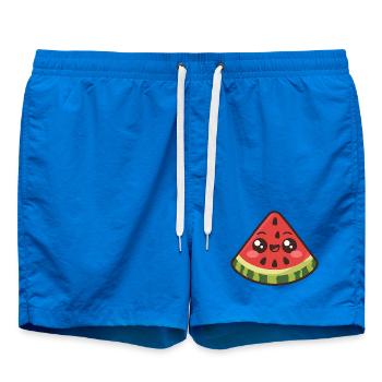 Süße Wassermelonenscheibe - Badeshorts - Cobalt blue - Vorne