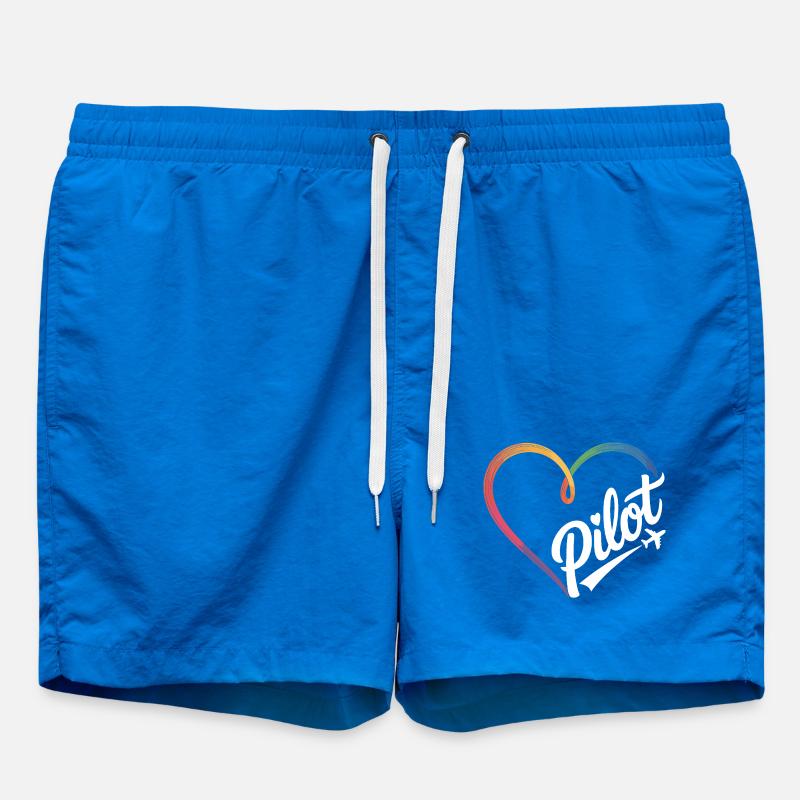 Cœur de pilote - Short de bain - cobalt blue