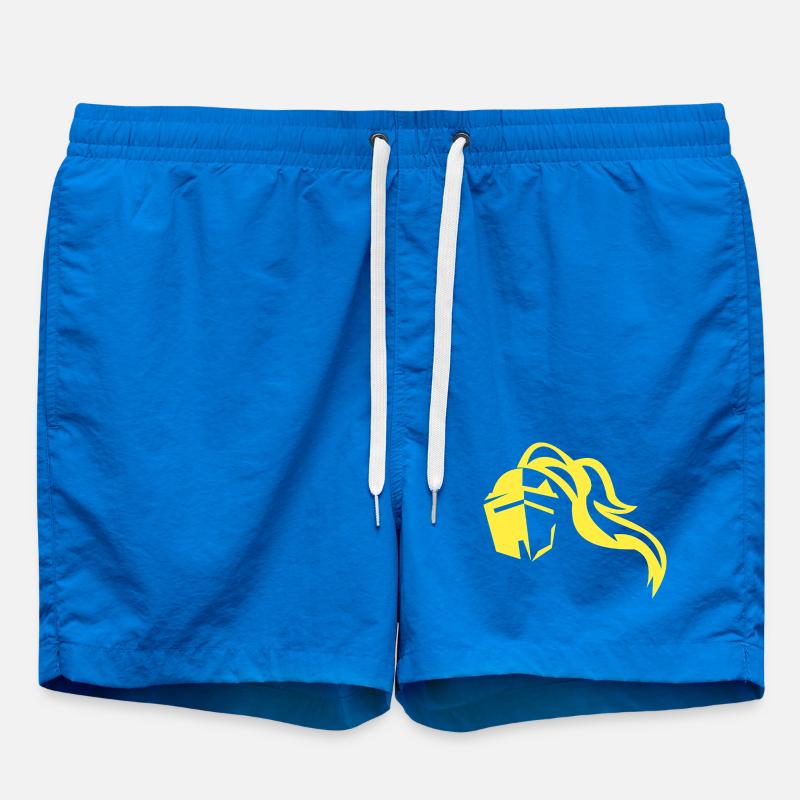 Silhouette du Chevalier d’Or - Short de bain - cobalt blue