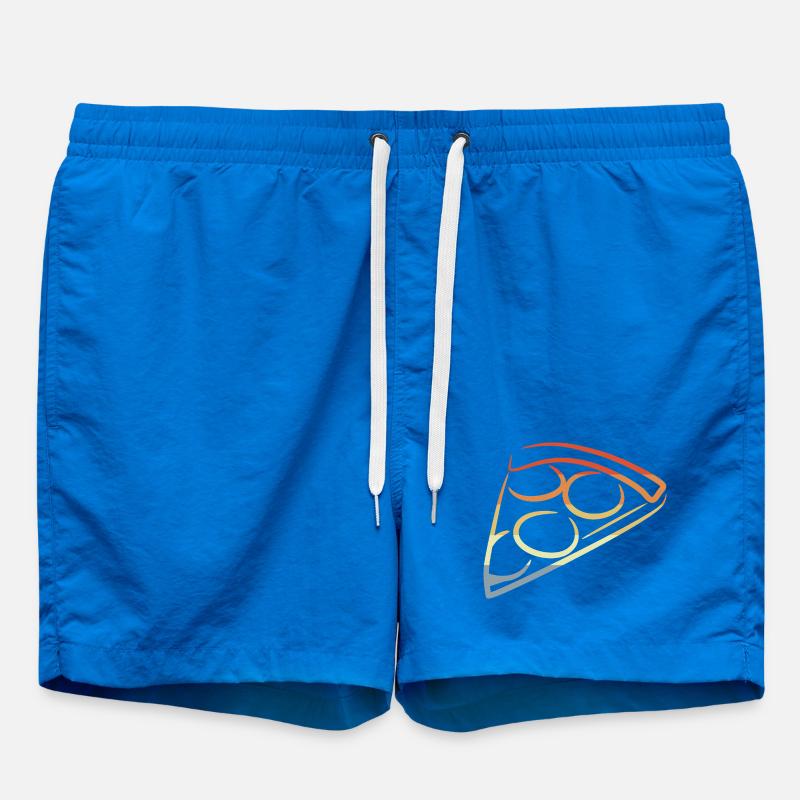 Pizza Look rétro - Short de bain - cobalt blue