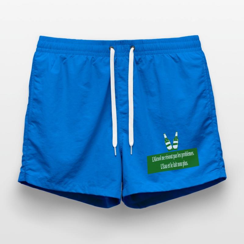 Cool doesn't solve problems Swim Trunks