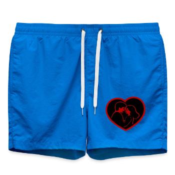 Couple amoureux - Short de bain - cobalt blue - Devant