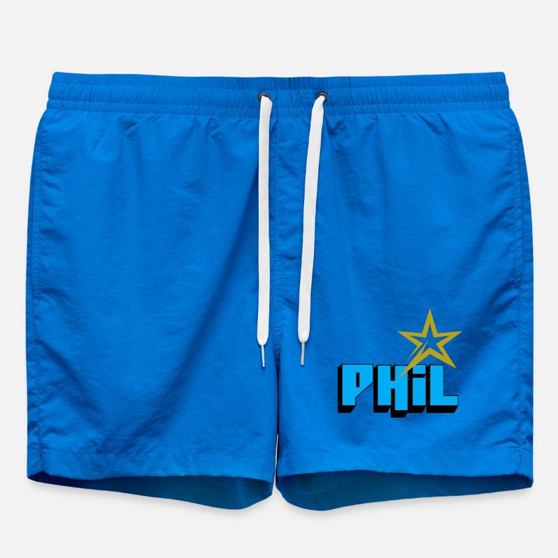 Phil - Swim Trunks - cobalt blue