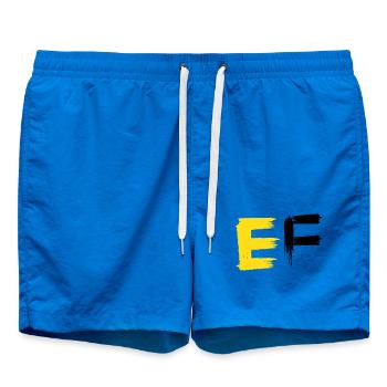 Buntes Traumtier Abstraktes Design - Badeshorts - Cobalt blue - Vorne