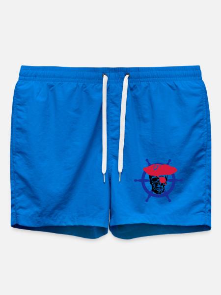 skull pirate - Short de bain - cobalt blue