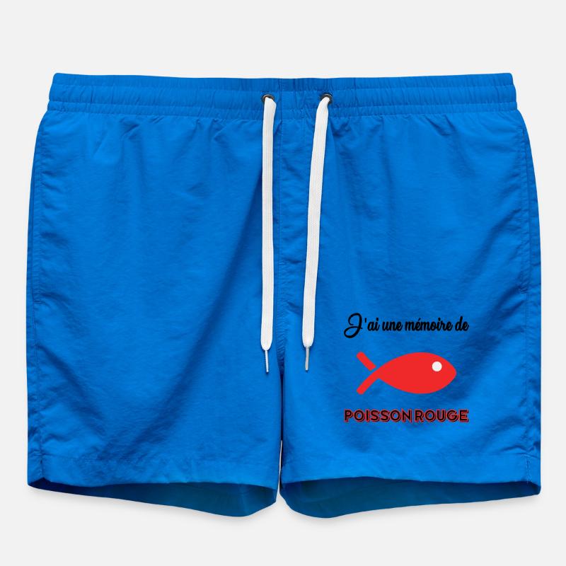 FISH. MEMORY. - Swim Trunks - cobalt blue
