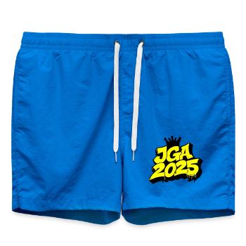Bachelor Party 2025 Bachelor Party - Swim Trunks - cobalt blue - Front