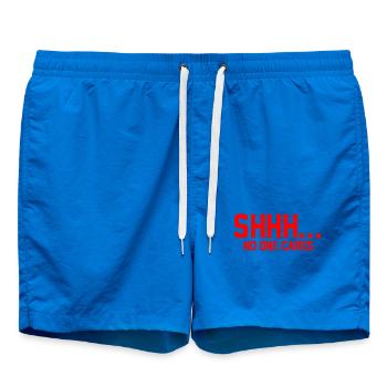PSSST... Niemanden interessiert es - Badeshorts - Cobalt blue - Vorne