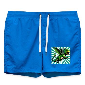 Drache - Badeshorts - Cobalt blue - Vorne