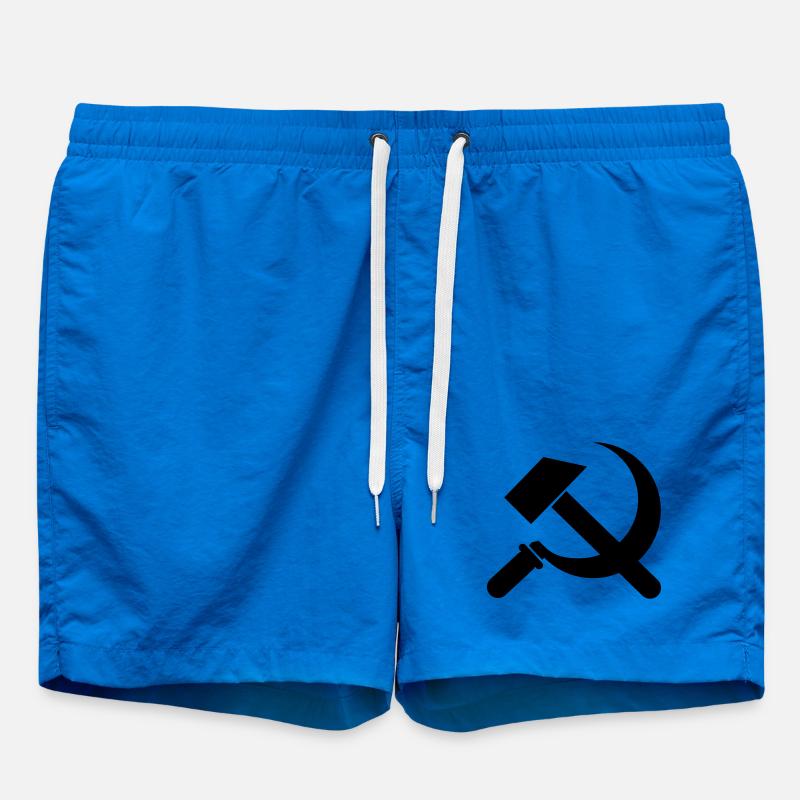 communist - Swim Trunks - cobalt blue