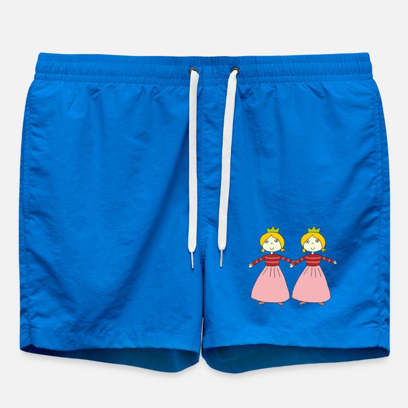 Petite princesse double - Short de bain - cobalt blue