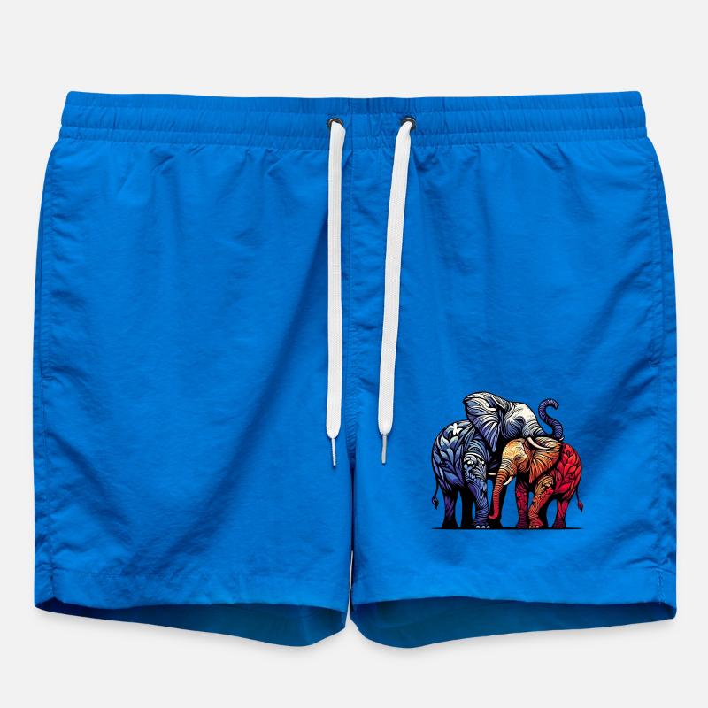 Éléphants - Short de bain - cobalt blue
