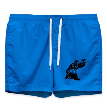 Paintball - Badeshorts - Cobalt blue - Vorne
